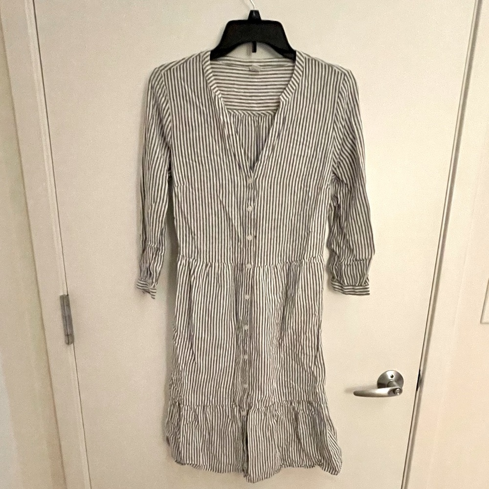 Knee length lined dress
